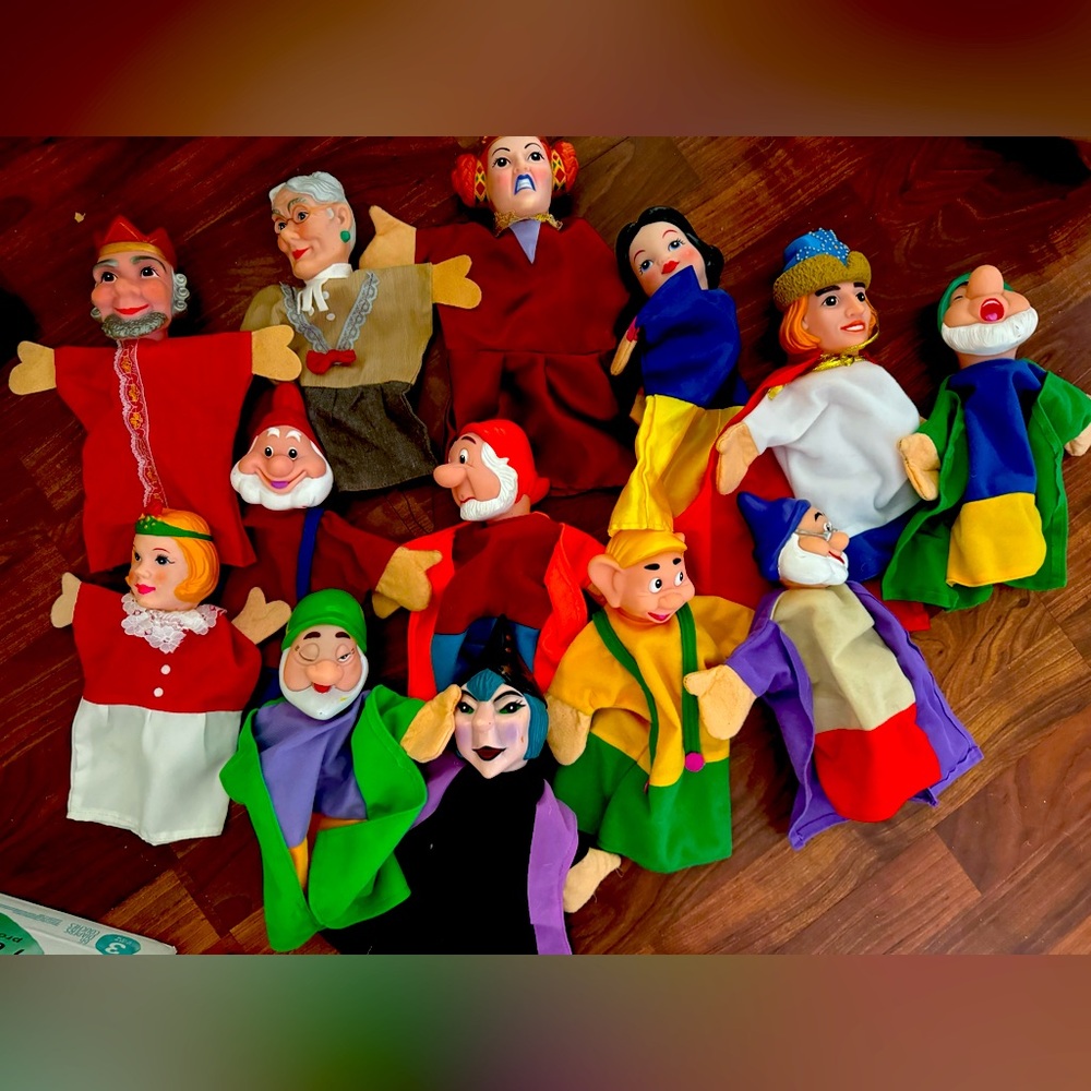 Vintage puppets